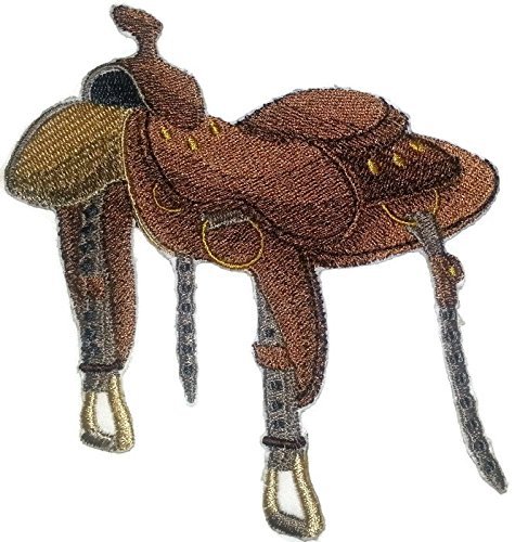 Custom and Unique Cowboy Gear[Saddle Bandana] Embroidered Iron on/Sew Patch [5.5