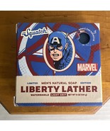 Dr. Squatch Ltd Ed Bar Soap Marvel Liberty Lather All Natural Light Grit... - €9,87 EUR
