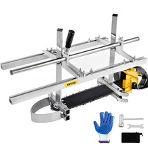 VEVOR Chainsaw Mill fit 14-24&quot; Chainsaw Guide bar Aluminum Steel Plankin... - $108.99