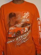 TONY STEWART # 20 Long Sleeve T-shirt, Size L - $9.95