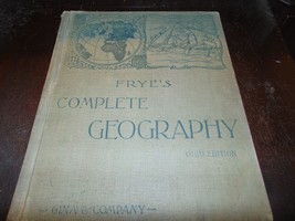 Frye’s Complete Geography, Ohio Edition 1901, Inside’s Complete Free Shipping - $12.65