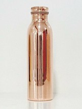 Water storage Bottle for Ayurveda Health Benefit Copper Joint less leak-proof - $26.22