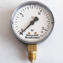 Honeywell Braukmann Pressure Gauge M39M-A16 Pressure Gauge 16Bar - £22.57 GBP