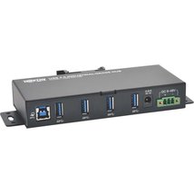 Tripp Lite 4-Port USB-A 3.0 Superspeed Mini Portable Hub with Built In C... - $35.00