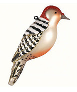 Red Bellied Woodpecker Bird Christmas Ornament - £13.38 GBP