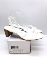 Olivia Miller Maxwell Barely There Dress Sandals - White , US 10M - $22.00