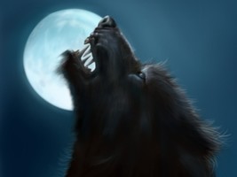 Metaphysical WEREWOLF male Shape Shift power Black Siberian Werewolf mysterious - £29.20 GBP