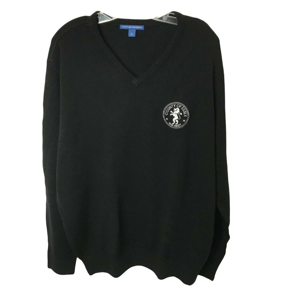 Port Authority Men's Long Sleeve V-Neck Sweater (Size Large) - $38.70