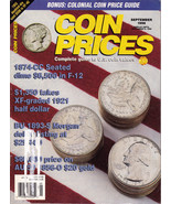 COIN PRICES Magazine September 1998 - $3.95