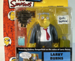 Simpsons World of Springfield, Rodney Dangerfield Figure LARRY BURNS, Se... - $14.92