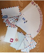 Lot of 35 Envelopes Stamped Embossed Unused Unstamped Airmail - $586.51 MXN