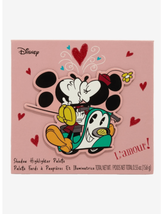 Disney Mickey Mouse &amp; Minnie Mouse Love Eyeshadow &amp; Highlighter Palette ... - £15.14 GBP