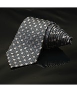 HUGO BOSS Men&#39;s Repp Silk Necktie ITALY Designer Geometric Blue Purple T... - $769.39 MXN
