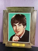 Beatles John Lennon Whitman Publishing Paper Punch Cut out Rare 1964 Photo - $31.67