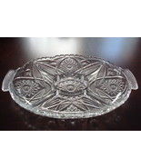 Crystal American Brilliant PERIOD Divided SAW BORDER Tray, 5 divisions [... - $1,050.65 MXN