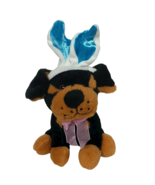 Dan Dee Collectors Choice Easter Bunny Ears Rottweiler Dog Plush 2018 8.75&quot; - $265.25 MXN