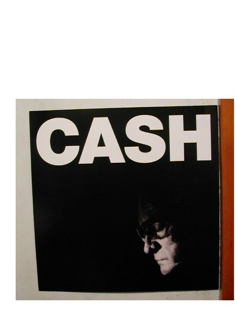 Johnny Cash Poster Flat 2 Sided  - $8.99