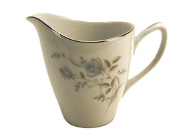 Mikasa Fine China Pitcher, Blue Pastel Floral Art, Chanson 216, Made in ... - $19.55