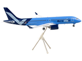 Airbus A220-300 Commercial Aircraft &quot;Breeze Airways&quot; Blue &quot;Gemini 200&quot; Series 1/ - £97.74 GBP