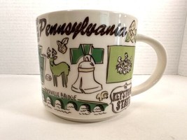 Starbucks Pennsylvania Been there series Collection Mug green inside version 1 - £11.55 GBP
