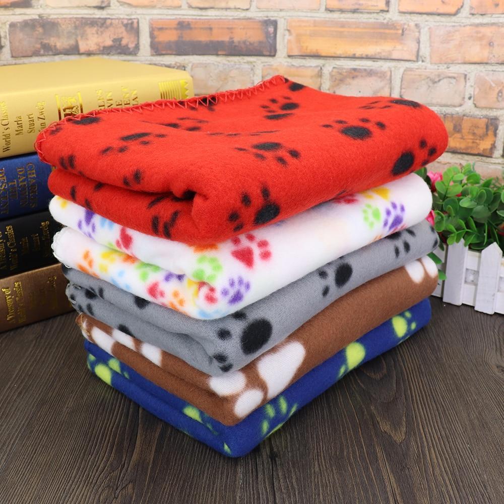 Soft Cute Pet Dog Blanket Winter Warm Cat Dog Bed Mat Print Sleeping Mat... - $7.90+