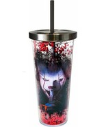 IT Pennywise 21359 Clown Glitter Tumbler Beverage Cup w/ Straw 20 oz Acr... - $490.07 MXN