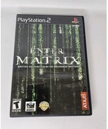 Enter the Matrix (Sony PlayStation 2 / PS2), Complete  (CIB) Black Label... - $13.81