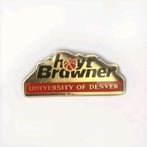 Hoyt Brawner University Of Denver Lapel Hat Pin College Basketball  Vint... - $15.99