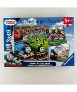 Ravensburger Thomas The Train Watches Soccer Puzzle Set (3 x 49 Piece) - £15.56 GBP