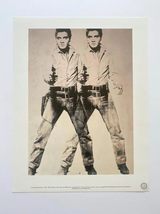 1989 Andy Warhol Pop Art Two Elvis (1963) - £164.57 GBP