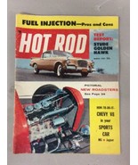 March 1957 Hot Rod Fuel Injection Pros And Cons Stude Golden Hawk Chevy V8 - £15.63 GBP