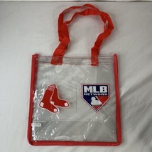 Boston Red Sox City Connect/MLB Network Clear Tote Bag 2022 NEW Promo Fe... - $47.51