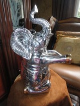 Champagne Elephant Ice Bucket. Measures 21" H x 11" W x 13" D