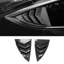 For 2020-2024 Tesla Model Y Carbon Fiber Look Rear Side Window Louver Cover - £26.56 GBP