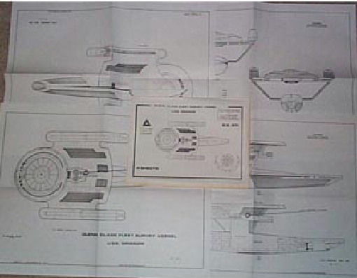 Primary image for Star Trek III: The Search For Spock Movie U.S.S. Grissom Starship Blueprints NEW