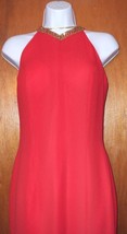 VINTAGE  CIRE--RED SIZE 8  EVENING GOWN  New - £103.84 GBP