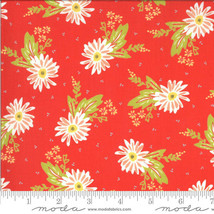 Moda HAPPY DAYS Carnation Geranium 37600 14 Quilt Fabric By The Yard Sherri Chel - £8.48 GBP