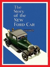 Modello Ford Del 1928 Un Brochure Di Vendita A Colori Originale Vintage -... - £47.32 GBP
