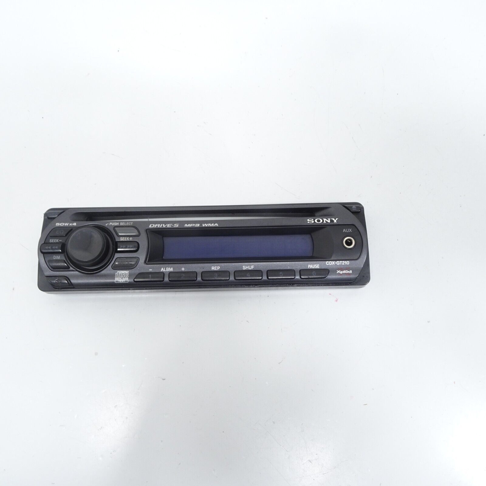 SONY CDX-GT210 FACEPLATE ONLY Used - $18.00
