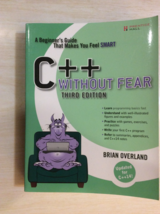 C++ WITHOUT FEAR by BRIAN OVERLAND - softcover - THIRD EDITION - £22.39 GBP