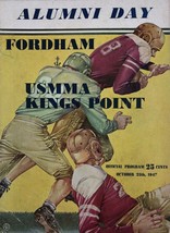 1947 FORDHAM RAMS vs USMMA KINGS POINT MARINERS 8X10 PHOTO PICTURE FOOTBALL - £4.77 GBP