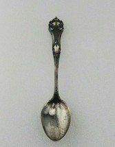 ANTIQUE Old City Gate St Augustine Indian Sterling Silver Souvenir Spoon - $97.99
