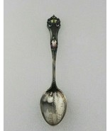 ANTIQUE Old City Gate St Augustine Indian Sterling Silver Souvenir Spoon - $134.39 CAD