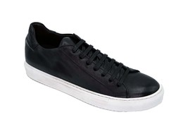 Giovacchini Sneaker by Belvedere Italian Calf Leather Black Ricardo - £239.74 GBP