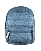 Michael Kors Winnie Medium Quilted Nylon Blue Backpack 35T0UW4B2C NWT $398 - £86.28 GBP