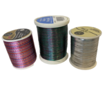 Assorted Coats/Top Quality Metallic Sewing Thread Silver, Multicolored, ... - £7.58 GBP