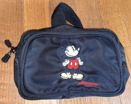 Vintage 90s Walt Disney World Parks Mickey Mouse Embroidered Fanny Pack Bag - $24.95