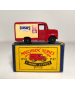Matchbox Moko Lesney 47 Trojan 1 Ton Van Cutom Bush Beans GPW Original Box - $1,299.13 MXN