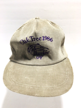 1980s Oak Tree Breeders Cup Horse Racing Vtg Trucker Corduroy Hat Snapback 1986 - £37.09 GBP
