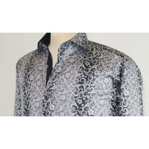 Men Shirt J.Valintin Turkey-Usa 100% Egyption Cotton Axxess Style 7164-10 gray image 9